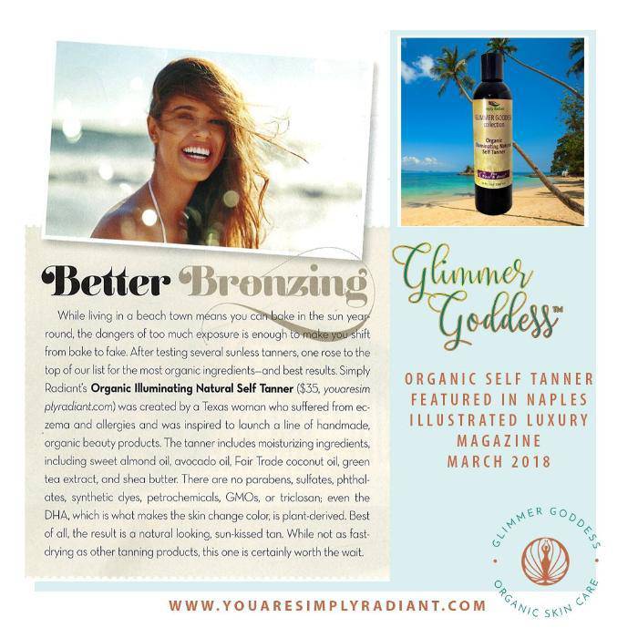 Organic DHA FREE Natural Sunless Tanner