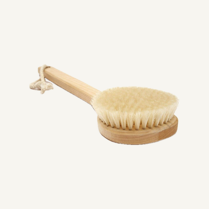 Natural Bristle Dry Body Brush