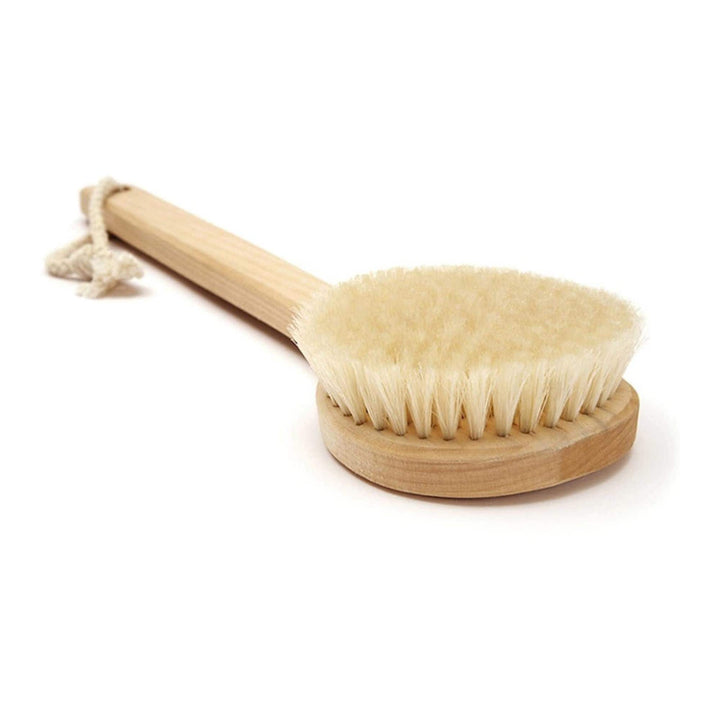 Natural Bristle Dry Body Brush